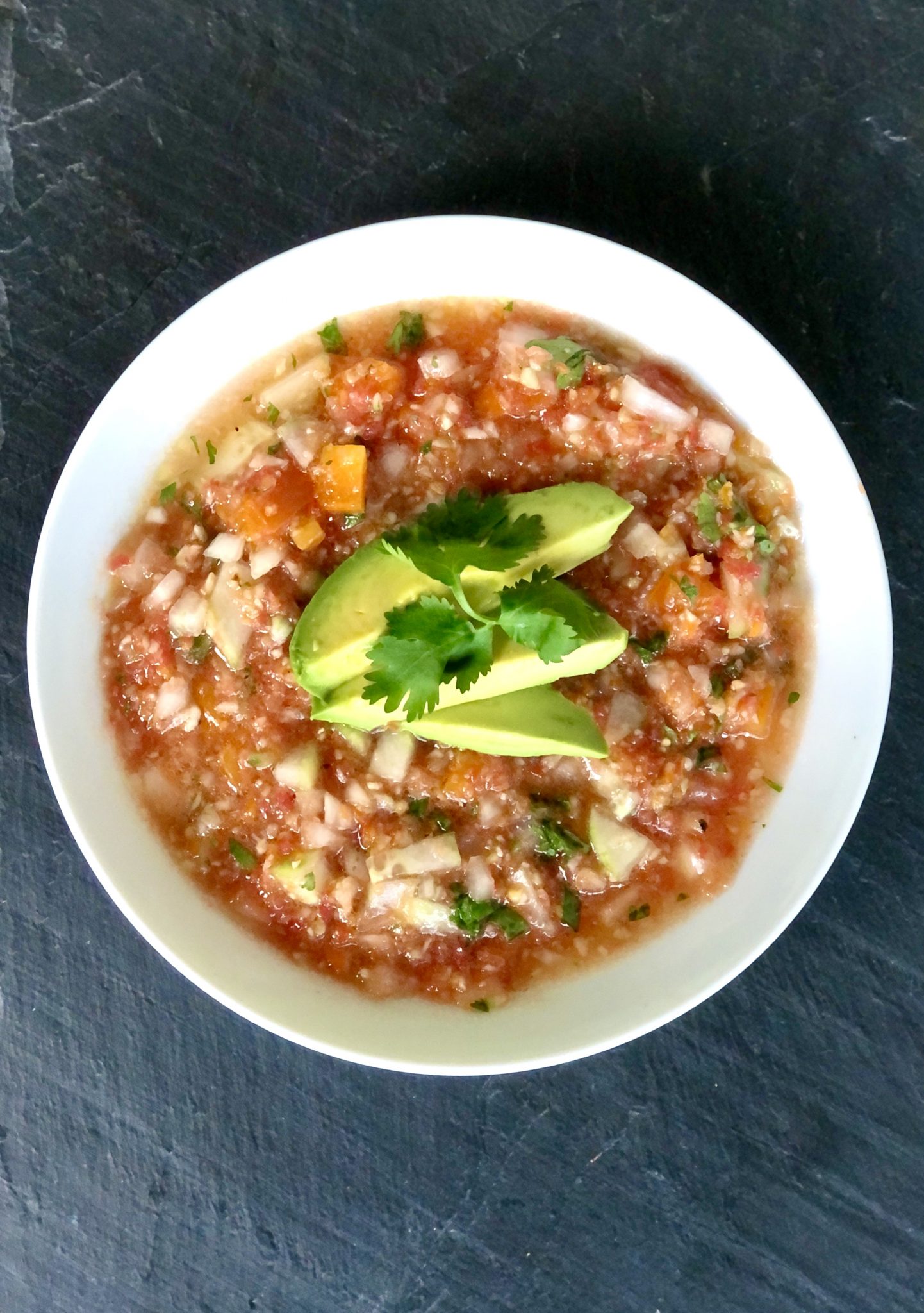 Summer Garden Bounty Perfect for this Easy Chilled Gazpacho Soup ...